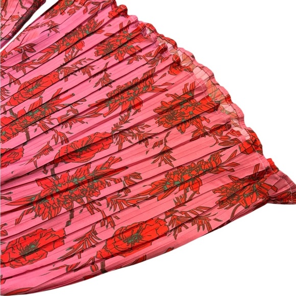 Beyond Words Jumpsuit Women’s Size Medium Red And Pink - Picture 8 of 11